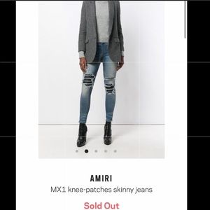 COPY - COPY - Amiri MX1 jeans size 28